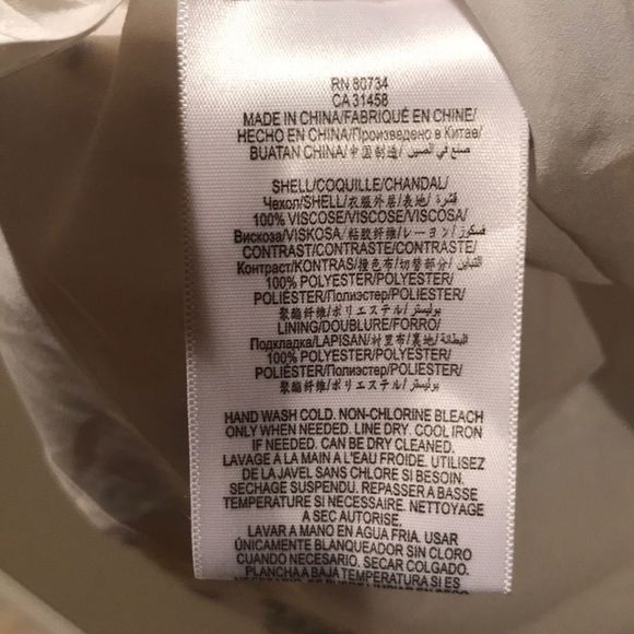 BCBGMAXAZRIA Cora Multicoloured Asymmetrical Top - Picture 11 of 11